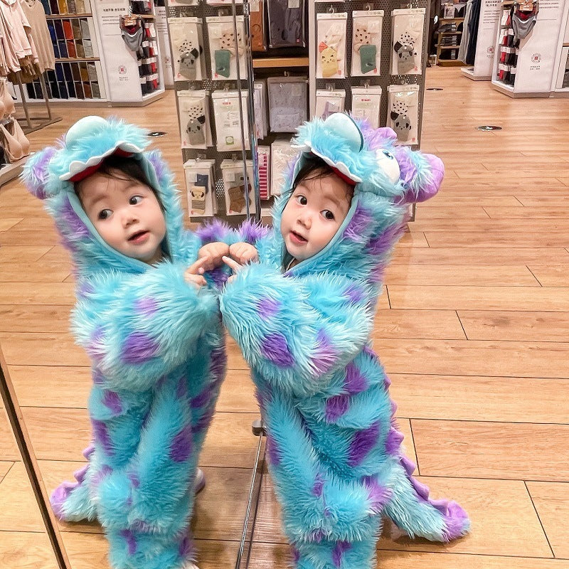 Sulley Monster Inc Costume Supper Fluffy